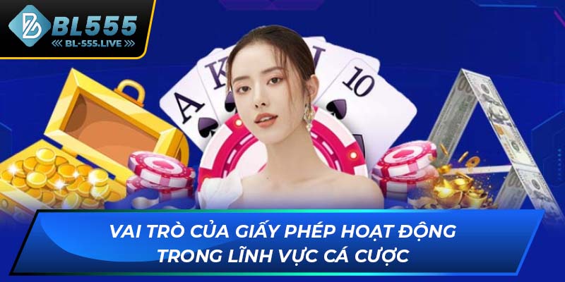 Vai trò của giấy phép hoạt động trong lĩnh vực cá cược